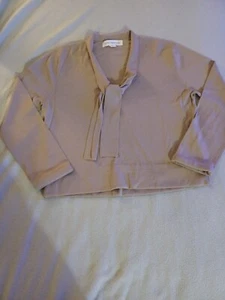 Jones New York Mujer Cuello en V Ligero Punto Ajustado Suéter Tostado Talla Mediana - Imagen 1 de 5