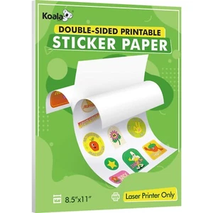 NEW Koala Shipping Labels 8.5x11, Double Sided Laser Printer Sticker Paper 200PK - Picture 1 of 9