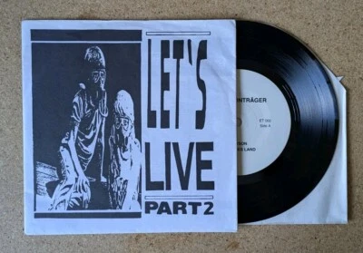 Let's Live Part 2 Comp 7" Vinyl Record Foto 1 de 4