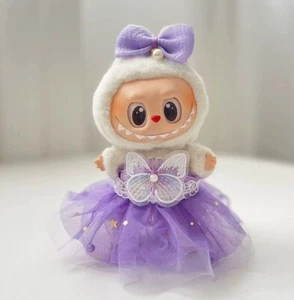 (No Toys)Skirt Set For POP MART LABUBU The Monsters Plush Doll Replacing Clothes - Picture 1 of 5