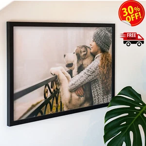 Large 60x90cm Thin Photo Frame Picture Frame Poster Frames Wall Frames, Black - Picture 1 of 7