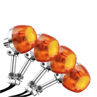 Indicators Signal Lights for Honda XL100 C70 CT70 CT90 CB350 CM400 CB450 CB750 - Image 1 of 4