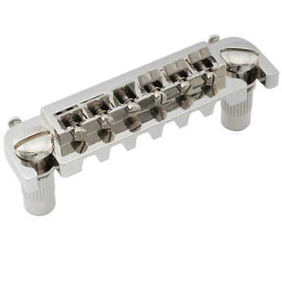 Musiclily Pro Nickel 52.5mm Wraparound Bridge Tailpiece For Epiphone LP Guitar