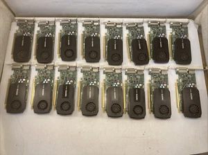 Lot of 16 Nvidia Quadro K420 2GB GDDR3 PCIe Low Profile Desktop Video Cards - Picture 1 of 7