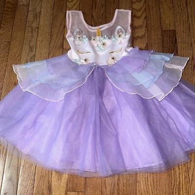 NWT ~ Mia Belle Unicorn Dress ~ Size 5 - Image 1 of 4