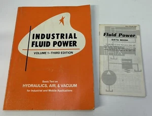 Industrial Fluid Power Vol. 1 Paperback Textbook w/ Data Book by C. Hedges - Picture 1 of 9