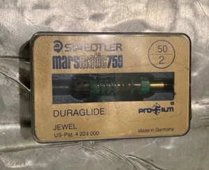 Staedtler Marsmatic Duraglide Jewel 759 050 (2) Vintage .50 - Picture 1 of 3