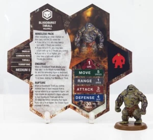 Bloodburst Thrall - C3V/SOV Custom - figure & card - Heroscape - Picture 1 of 1