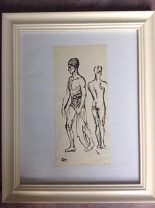 STEINLEN (THEOPHILE) Original Ink Drawing - Picture 1 of 9