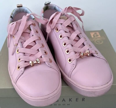 Ted Baker Kelleil Zapatilla Entrenador Corredor Zapato Visón Rosa Talla 9 EE. UU. Foto 1 de 4