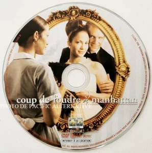 DVD seul film COUP DE FOUDRE A MANHATTAN jennifer lopez ralph fiennes wayne wang - Picture 1 of 1