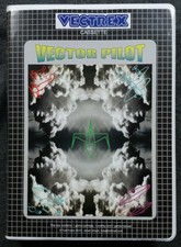 Vector Pilot Complete(CIB) Cart, Overlay #1 Red, Manual, Box. Vectrex New  👀
