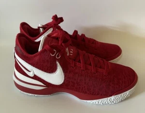 Nike Men’s 10.5 LeBron NXXT Gen Tb Promo Gym Red Basketball Shoes FN7092-602 NEW - Picture 1 of 8