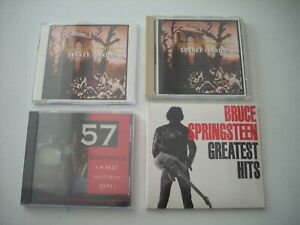 Bruce Springsteen: Lot of 4 Cds: Greatest Hits, 57 Channels, Secret Garden +1