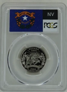 2006-S Nevada Quarter Proof PCGS PR 70 DCAM US Mint 25C - Picture 1 of 2