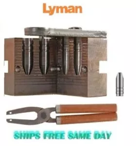 Stampo Lyman 2 cavi 30 cal, diapositiva 309 gr, naso piatto GC con maniglie NUOVO # 2660672 - Foto 1 di 3