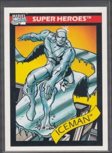 1990 Impel Marvel Universe #22 ICEMAN - Super Heroes - Marvel Comics - Mint - Picture 1 of 2