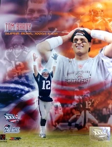 Tom Brady SUPER BOWL XXXVI MVP 8x10 Photo NEW ENGLAND PATRIOTS - Picture 1 of 1