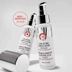First Aid Beauty 0.3% Retinol Complex Serum with Peptide 1 fl oz / 30ml - Picture 1 of 2