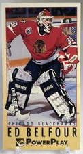 1993-94 FLEER POWERPLAY ED BELFOUR CHICAGO BLACKHAWKS #46