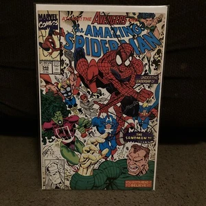 Avengers& Amazing Spider-Man #348 "Under the Leadership of Sandman?!" NM Marvel - Picture 1 of 2