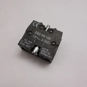 10PCS FITS ZB2-BE102 NC NORMAL CLOSE CONTACT BLOCK USE FOR XB2 Series Products - Picture 1 of 5