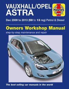 Vauxhall/Opel Astra (Dec 09 - 13) Haynes Repair Manual (Paperback) - Picture 1 of 11