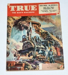 Vintage TRUE The Man's Magazine November 1951 Winchester Advertising - Picture 1 of 12
