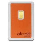 1 Gram Valcambi Suisse .9999 Fine Gold Bar In Assay