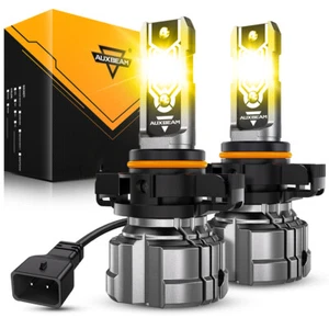 For Chevy Silverado 1500 2500HD 3500HD 2022-25 AUXBEAM 5202 LED Fog Light Yellow - Picture 1 of 12