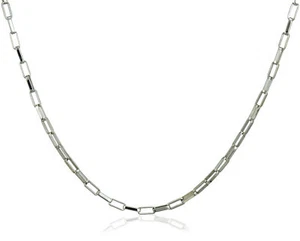 S.Michael Designs Large Box Chain Necklace - 22" Inch - Picture 1 of 1