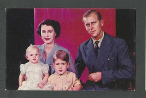 Ca 1962 Post Card Toronto Canada Queen Elizabeth Duke Of Edinburgh W/Prince----- - Picture 1 of 1