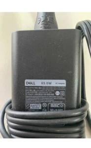 Adaptador de CA original Dell 65W USB tipo C con cable de alimentación para Latitude XPS Got 600 - Imagen 1 de 4