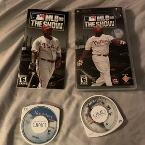 Sony PSP UMD Movie & Game Lot Bundle MLB 08 The Show & Bewitched - Picture 1 of 10
