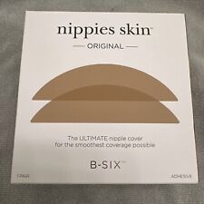 nippies skin ORIGINAL B-SIX 1-Pair Adhesive Nipple Covers for Size D+ Cups
