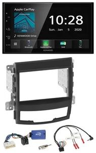 Kenwood Bluetooth Lenkrad DAB USB 2DIN Autoradio für SSangYong Korando mit Taste - Bild 1 von 11