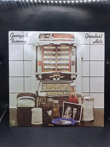 George & Tammy - Greatest Hits LP Record 1977 Epic Country 33 RPM - Imagen 1 de 9