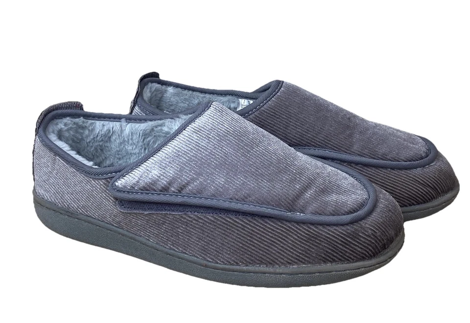 Chinelos femininos Clarks gancho e laço cinza prata tamanho 8D novos com etiquetas - Imagem 1 de 4