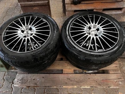 Kompletträder AEZ Valencia Dark Felgen & Reifen Hankook 195/55/16 Profiltiefe - Bild 1 von 4