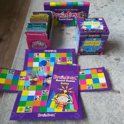 BrainBox the board game plus brainbox roald dahl both complete vgc  - Image 1 of 4