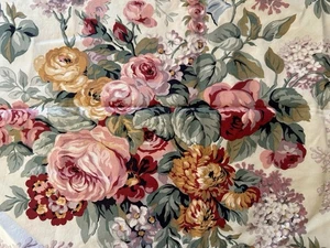 Ralph Lauren Allison Floral Standard Kissenbezug Baumwolle 30” x 19” USA Vintage - Bild 1 von 3