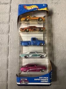 Paquete de regalo de 5 autos Hot Wheels 2002 Concrete Cruisers #57060 (T30) nuevo en caja - Imagen 1 de 2