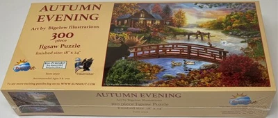 SunsOut Puzzle - Gathering For Fall - 300 Piece Puzzle - Brand New/Sealed - Image 1 of 4
