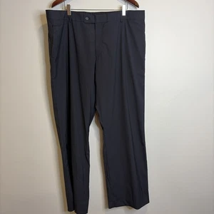 Hugo Boss Anzughose Gr. 40R vorne flach marine gestreift Schurwolle Normcore 40x30 - Bild 1 von 21