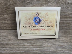 1984 Chinese Costumes Playing Cards - Two Complete Decks with Case - Picture 1 of 4
