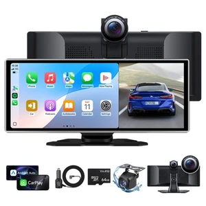 Wireless Portable Carplay Screen for Car, 11.26 inch A-pple Carplay & Android... - Picture 1 of 9