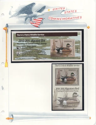 8 estampillas federales de caza de patos de Estados Unidos 2010-2016 como nuevas nunca articuladas $15 a $25 en buen estado Foto 1 de 4