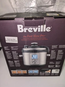 Breville Fast Slow Pro Multikocher BPR700BSSUSC 6 Quart - Bild 1 von 6