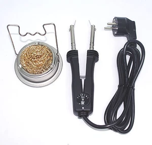 1set SMD Devices Soldering Desoldering Re-work Tweezer #226 AC230V 40W XYtronic - Picture 1 of 1