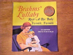 NEW OLD STOCK Vintage Golden Records Brahms' Lullaby 45 RPM 7" Sandpipers - Picture 1 of 7
